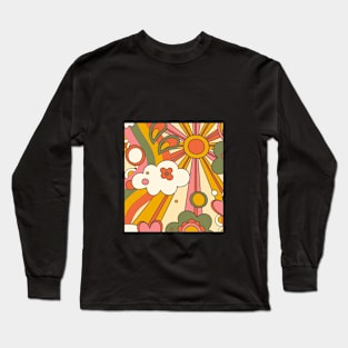 Sunshine abstract Long Sleeve T-Shirt